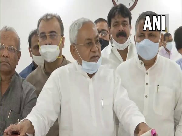 Bihar Chief Minister Nitish Kumar (Photo/ANI)