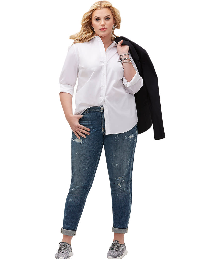 Lane Bryant Boyfriend Shirt