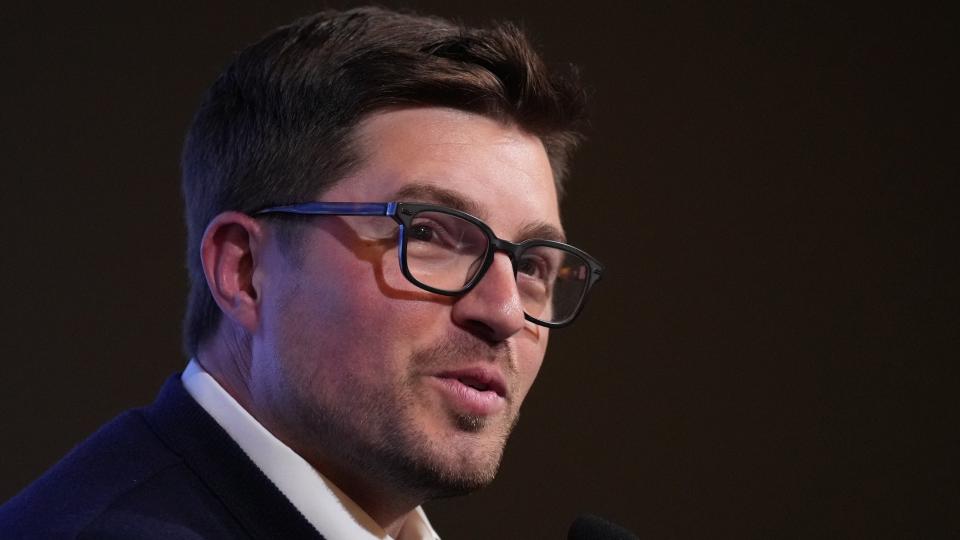 Whether he signs an extension with the Maple Leafs or not, Kyle Dubas won't be leaving Toronto for the foreseeable future. (Canadian Press)