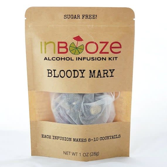 20) InBooze™ Bloody Mary Vodka or Tequila Infusion Kit - Try Now!