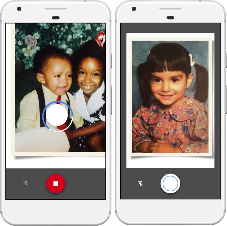 Google Photo Scan screenshots.