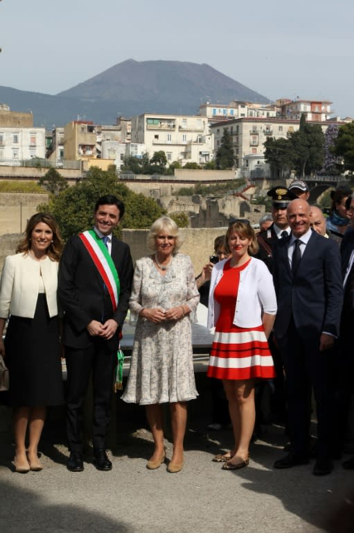 While Charles is in Amatrice, Camilla will visit the Arcobaleno association in Florence which helps female victims of human trafficking