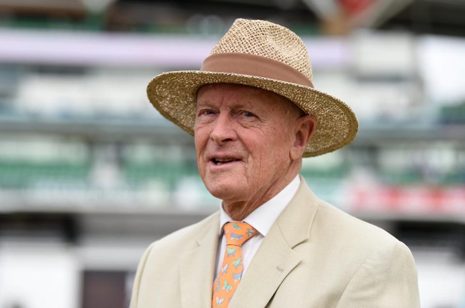 Sir Geoffrey Boycott is battling throat cancer for the second time (Getty Images)