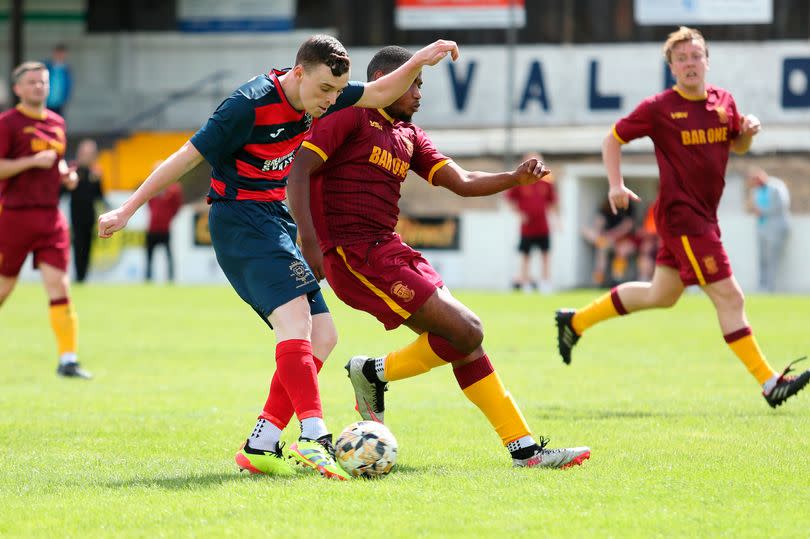 Vale of Leven 6-0 Saltcoats Victoria (friendly, 6 July 2024) Young forward Cieryn Fisher found the net for the Vale