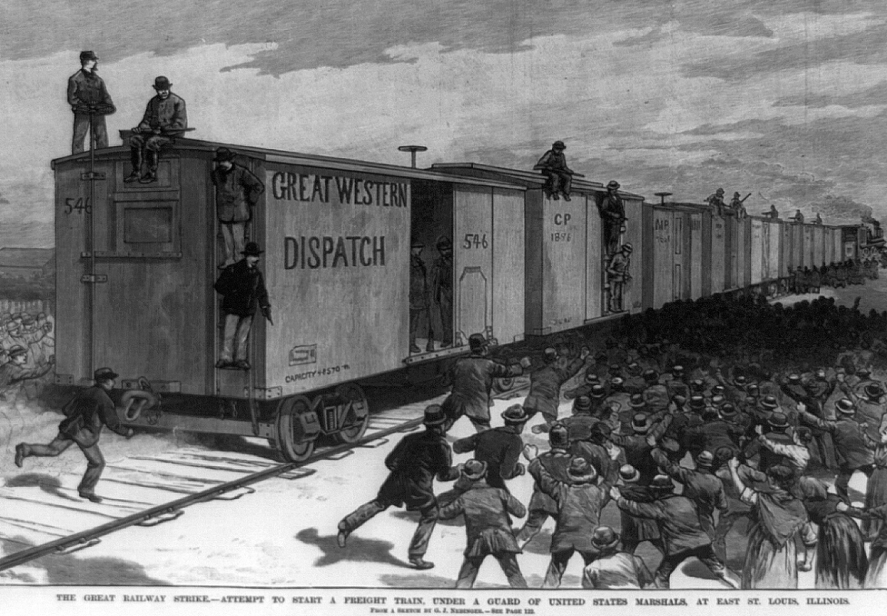 1886 Great Southwest Railroad Strike