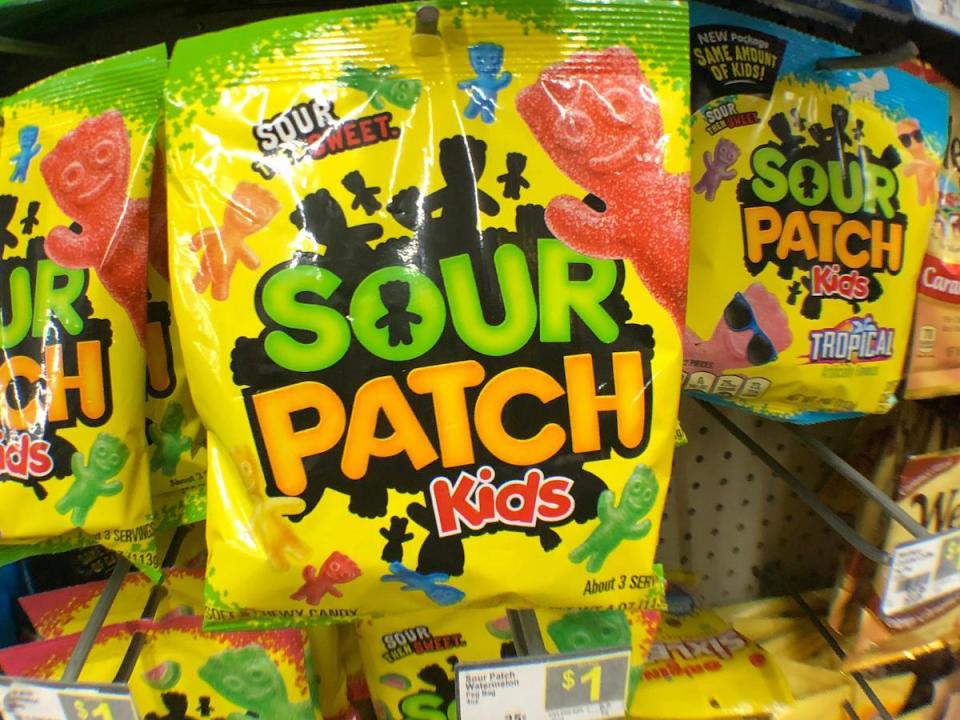 Maine: Sour Patch Kids