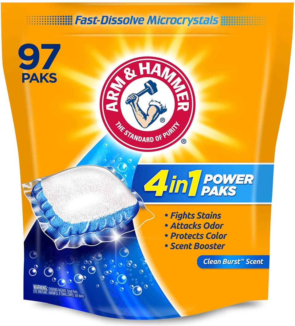 Arm & Hammer 4-in-1 Laundry Detergent pods