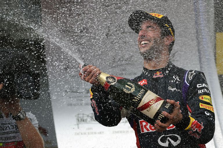 Daniel Ricciardo se impuso en el Gran Premio de Hungría