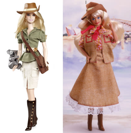 <b>Australia Barbie, 2012 and 1993</b>