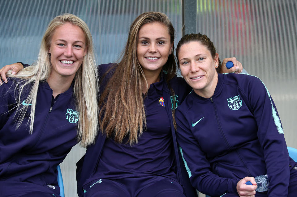 El Barça se lleva al equipo femenino de gira