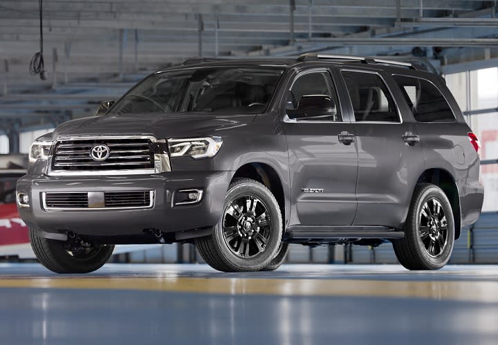 2018 Toyota Sequoia TRD Sport front quarter left photo