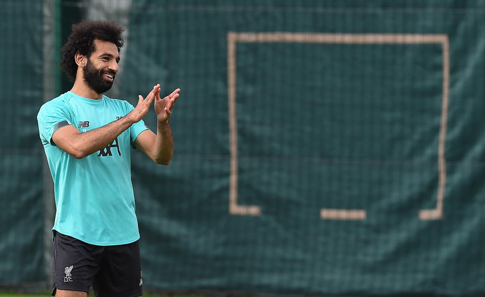 Mohamed Salah vom FC Liverpool hat(te) die Haare schön. (Bild: Getty Images)