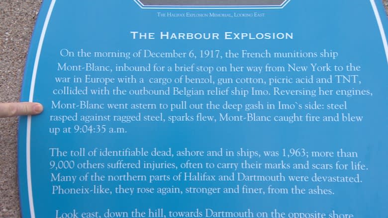 Another Halifax Explosion memorial engraved with errors