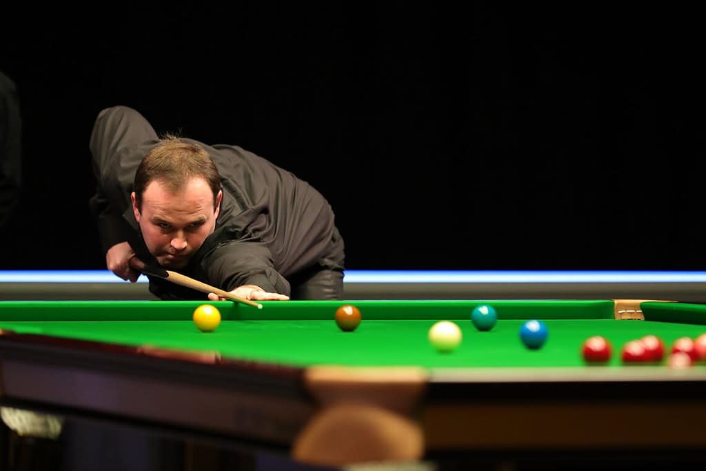 Joyce, 37, secured his place on the hallowed Crucible baize for the first time in his 15-year snooker career