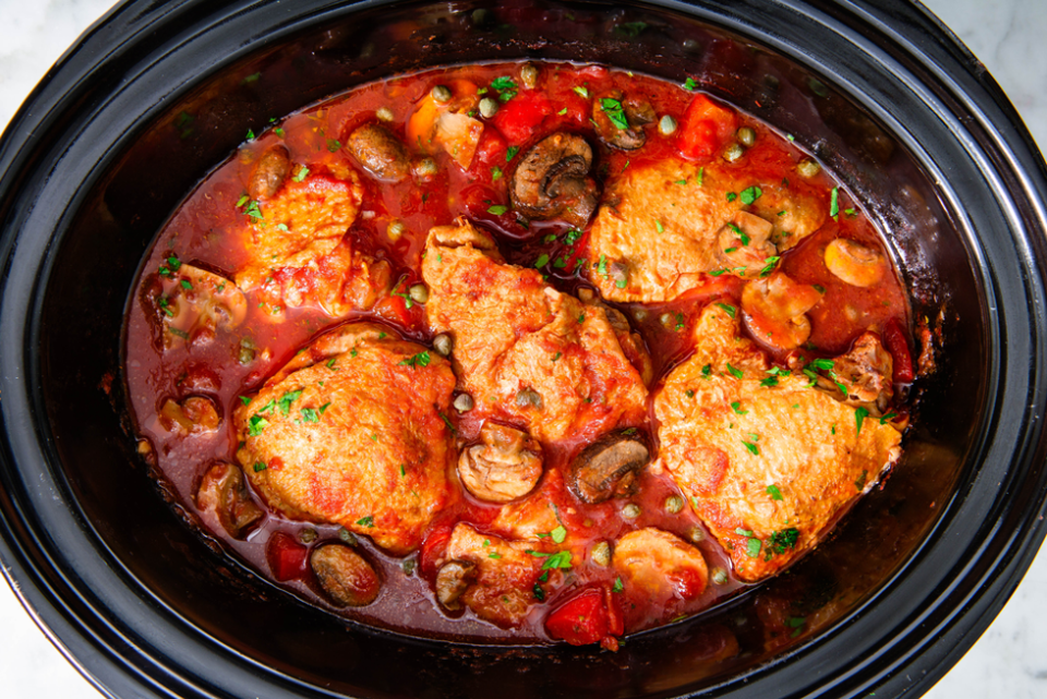 7) Chicken Cacciatore