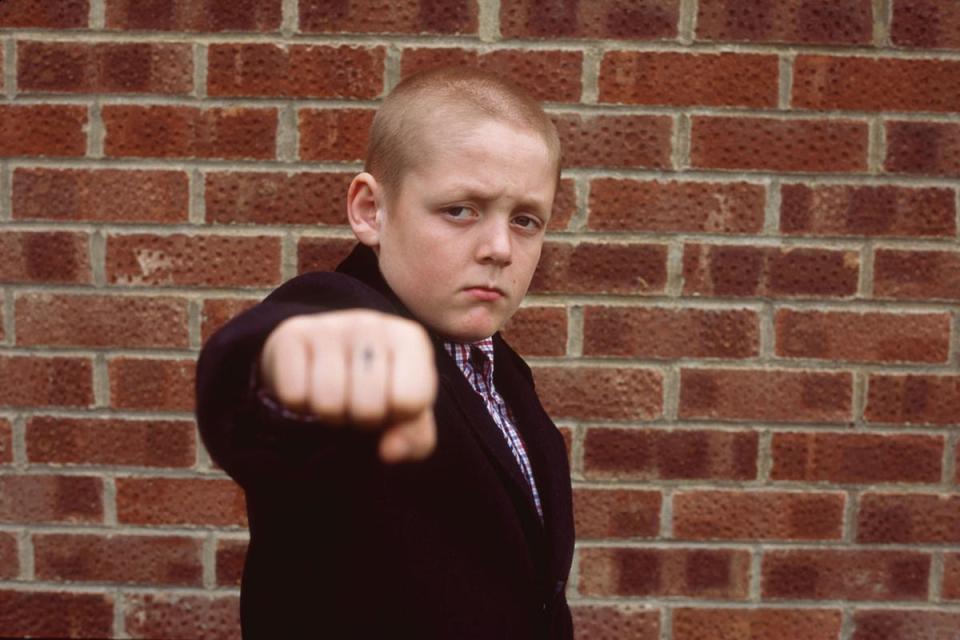 A young Turgoose on the set of ‘This Is England’ in 2006 (Adrian Rogers/Filmfour/UK Film Council/Kobal/Shutterstock)