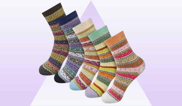 FYC Women Socks Winter - Gifts for Women - Warm Thick Soft Wool