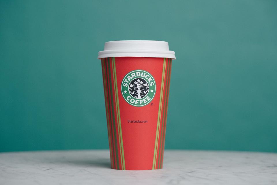 Starbucks 2001 Holiday Cup Design