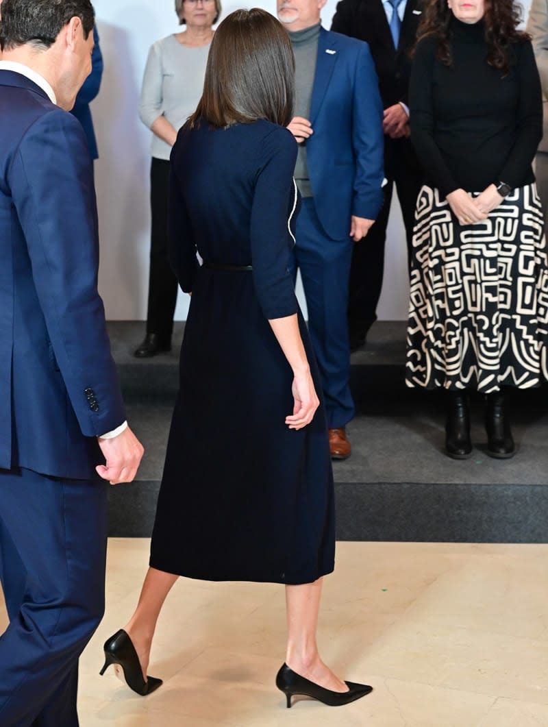 Reina Letizia vestido flores