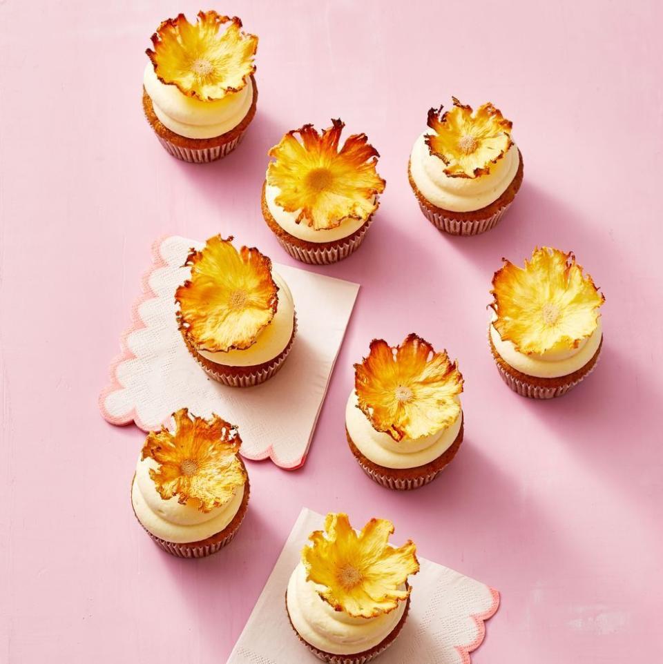 Carrot-Pineapple Cupcakes