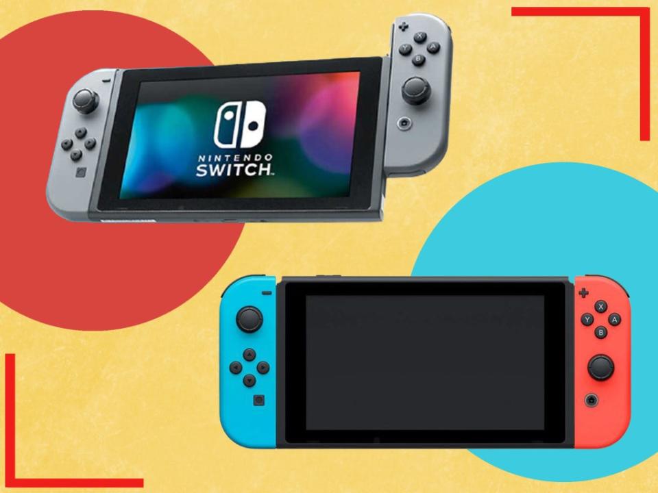 The Nintendo Switch and Switch lite are both on offer for Prime Day  (iStock/The Independent)