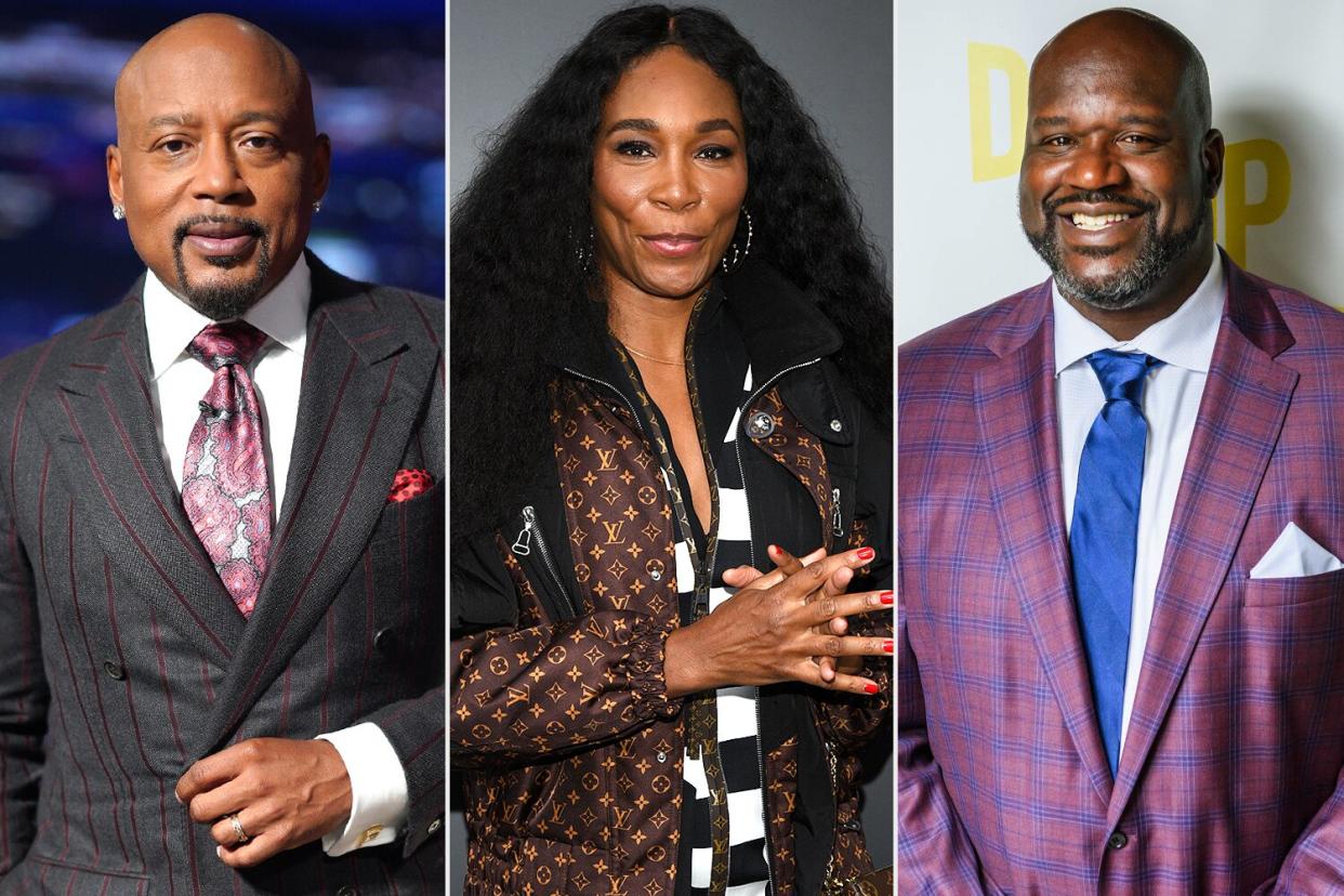 Daymond John, Venus Williams, Shaquille O'Neal