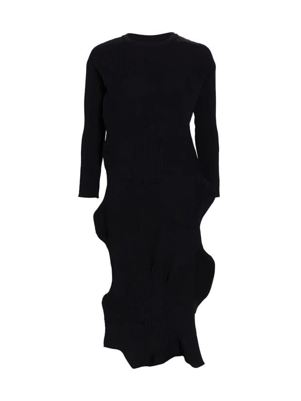 <p>Issey Miyake Kone Kone Woven Pleated Dress, $950, <a href="https://rstyle.me/+GLccdnx5m0GZNfU-ky7sSg" rel="nofollow noopener" target="_blank" data-ylk="slk:available here;elm:context_link;itc:0;sec:content-canvas" class="link ">available here </a>(size small)</p>