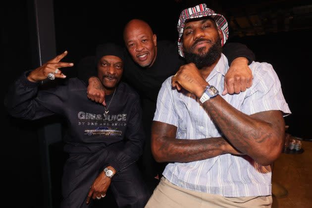 LeBron James, Eminem, And More Attend Snoop Dogg And Dr. Dre's Gin & Juice  UK Launch Event