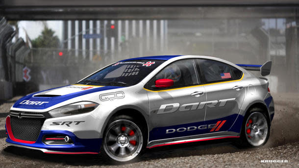 Dodge Dart Rallycross Travis Pastrana