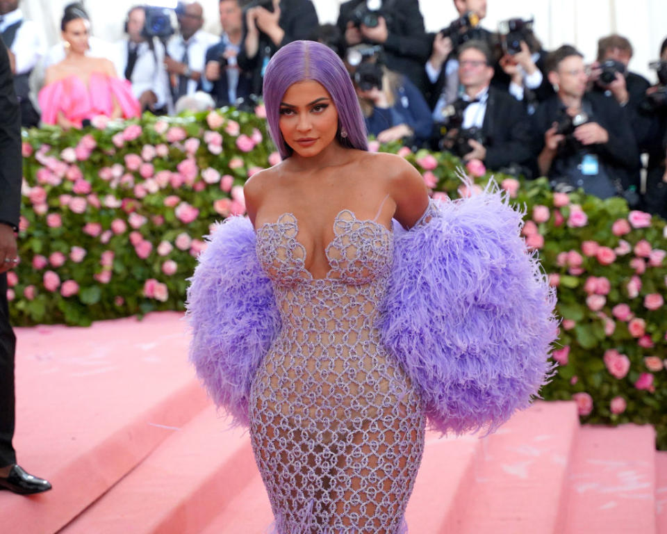 NEW YORK, NY - MAY 6: Kylie Jenner attends The Metropolitan Museum Of Art's 2019 Costume Institute Benefit "Camp: Notes On Fashion" at Metropolitan Museum of Art on May 6, 2019 in New York City. (Source: Getty