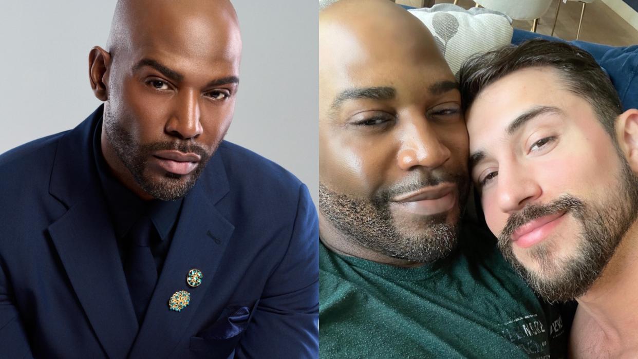 Karamo with boyfriend Carlos Medel (Images: Carlos Medel/Instagram/@Karamo)