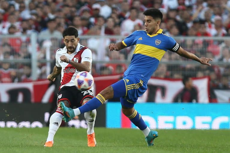 River Plate le ganó el Superclásico a Boca con un penal convertido por Miguel Borja a los 93'