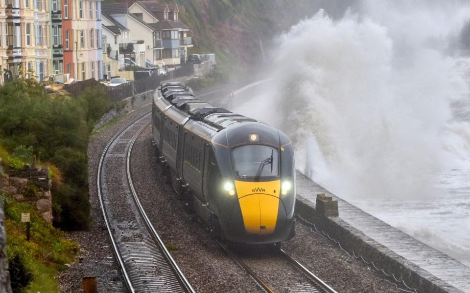 A Hitachi train operated by GWR  