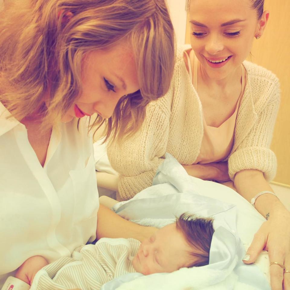 Actress Jaime King and her husband Kyle Newman welcomed their second child, son Leo Thames on July 16, and the mom of two is certainly feeling the stress and sleep deprivation that comes with a new baby! <strong>WATCH: Taylor Swift Finally Met Her Godson and Posted the Sweetest Pictures</strong> "I feel like I’m hallucinating...it’s like I'm here but I’m not here," the 36-year-old actress joked to ET at the Birchbox Road Trip Pop-Up event on Friday. "But it’s amazing. It’s very profound when you think you can’t love something any deeper and all of the sudden you realize how much your heart can handle." King named bestie Taylor Swift as the godmother to little Leo back in March and the actress said the best thing Swift has done as a godmother so far is "just being Taylor. You know, it’s just who she is." <strong>WATCH: Godmother Taylor Swift Delivers Sweet Dedication to Jaime King's Baby on '1989' Tour</strong> Swift got to meet her godson in late July, amidst the madness of her <em>1989 </em>World Tour, and King couldn’t be happier with her choice. "It's her loving, her profound, deep...loving and caring, sharing and that’s the reason why I chose her," she said of the 25-year-old singer. "Just how much she loves him and cares about him and how much she cares about our family and how much I care about her, it’s a really beautiful thing." King even indulged in some speculation about Swift’s future as a mom, after seeing her with Leo and hearing her inspirational words to fans during her recent tour, the former <em> Hart of Dixie</em> star told ET that Swift would make an "amazing" mother. "I mean ... amazing," she said. "Have you ever heard her talk at a concert? I'm a fan of anything in her life that she chooses to do." <strong>WATCH: What's the Secret Behind Taylor Swift's Unstoppable Power? </strong> King was promoting Birchbox at The Grove in Los Angeles, California, and revealed what she loves most about the delivery service. "It’s something about having a little surprise that comes every month to me is really fun and really exciting," King dished. "People get to sample a lot of different things." <em> Original reporting by Katie Krause.</em> <strong>WATCH: Jaime King Welcomes Baby Boy No. 2 </strong>