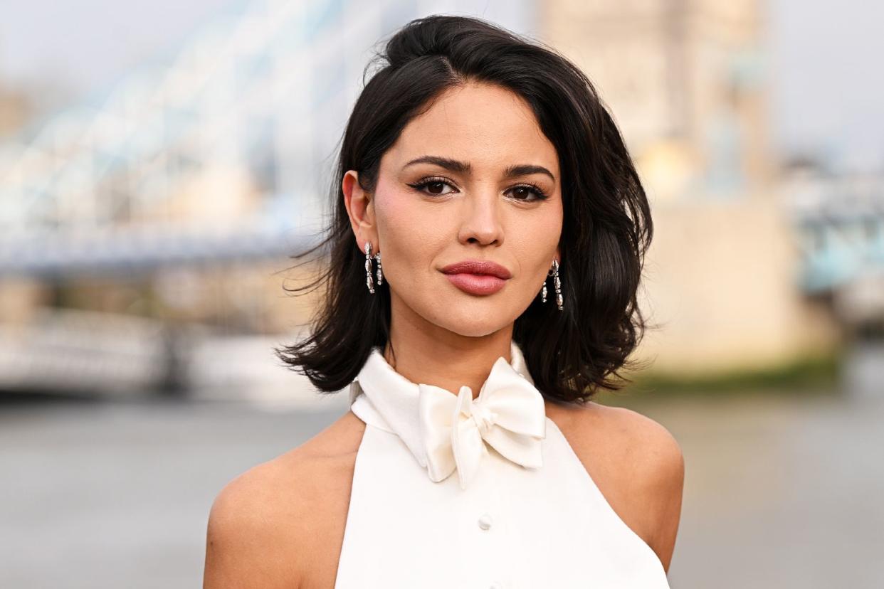 <p>Doug Peters/Variety via Getty </p> Eiza González at a photo call for 