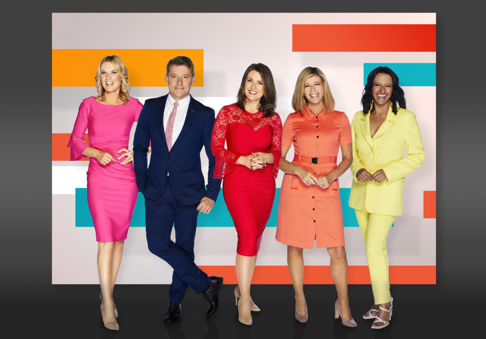 The Good Morning Britain regular team. (ITV)