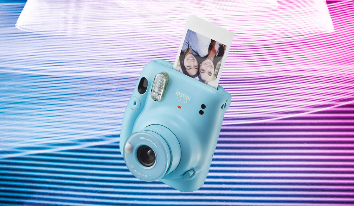 The Fujifilm Instax Max 11 is for impatient photographers: It cranks out a self-developing print right after you click the shutter. (Photo: Fujifilm)