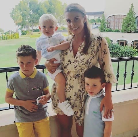 Coleen Rooney and children - Credit: Coleen Rooney/Instagram