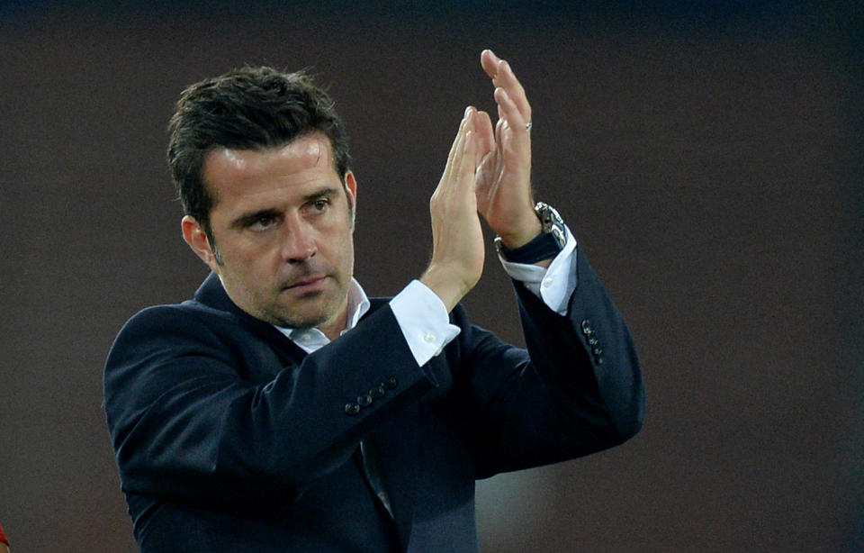 Your move: But Everton don’t seem to want to speak to the Watford manager Marco Silva
