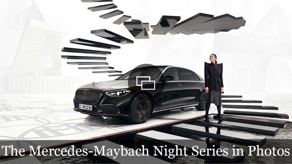 The Mercedes-Maybach Night Series in Photos