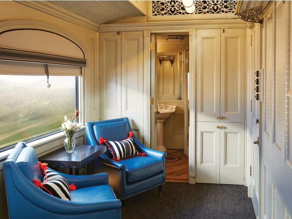 andean explorer train suite cabin