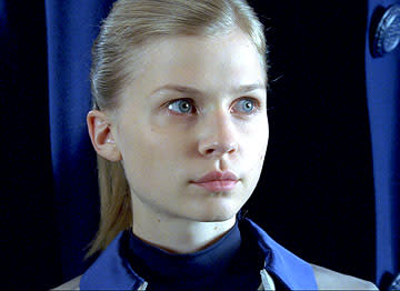 <p>Clemence Poesy as Fleur Delacour in Warner Bros. Harry Potter and the Goblet of Fire - 2005</p>