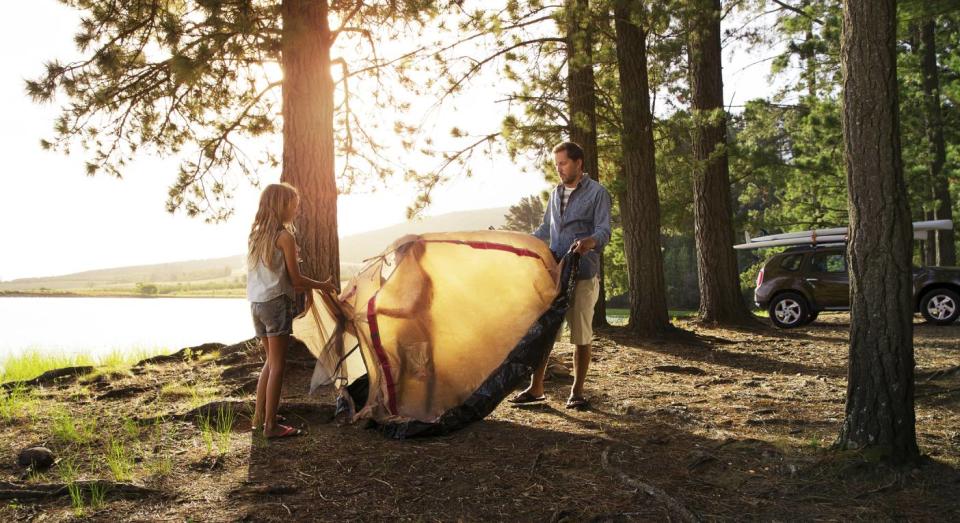 The best tents for a back-to-basics 2020 summer holiday. (Getty Images)