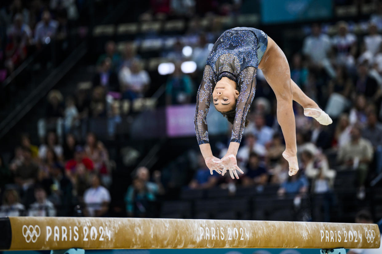 U.S. gymnast Hezly Rivera