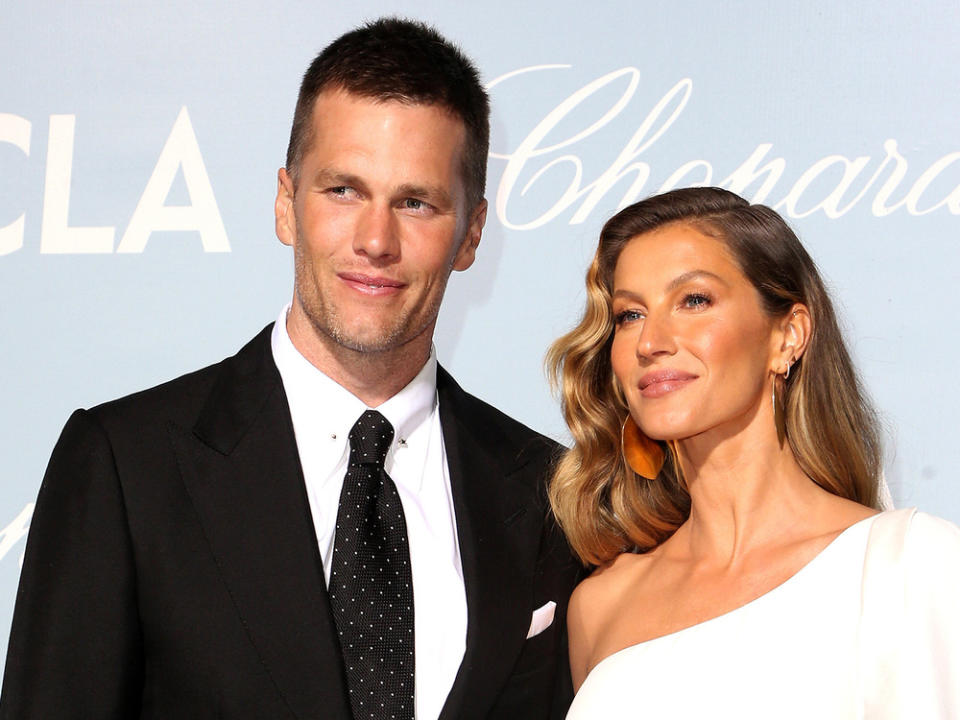 Tom Brady und Gisele Bündchen gemeinsam auf dem roten Teppich bei einer Gala in Los Angeles (Bild: Faye Sadou/AdMedia/ImageCollect)