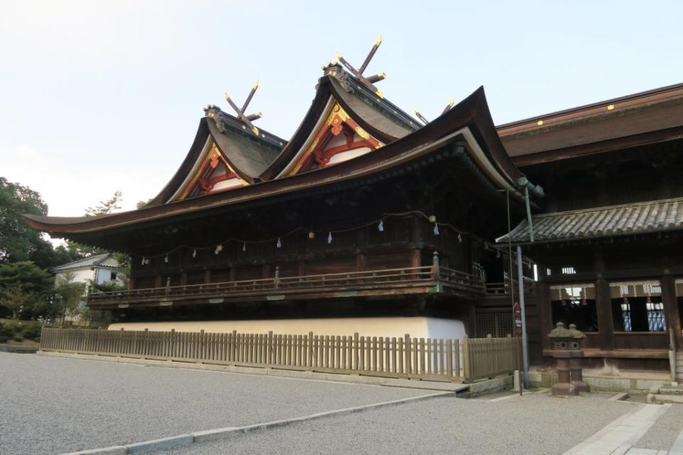 吉備津神社正殿被指定為國寶。