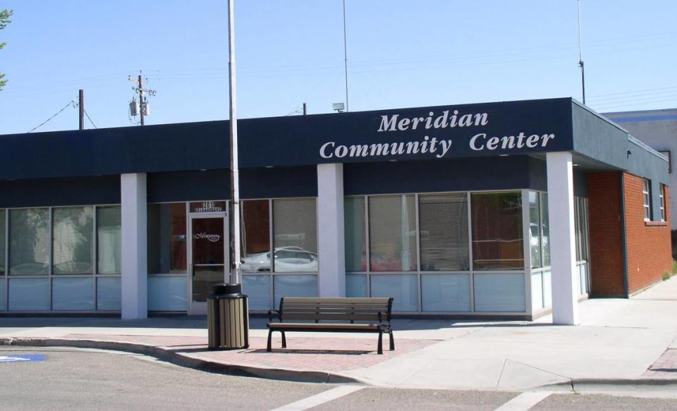 The Meridian Community Center at 201 E. Idaho Ave. downtown hosts events and activities. But the city believes its population has outgrown the 4,178-square-foot building.