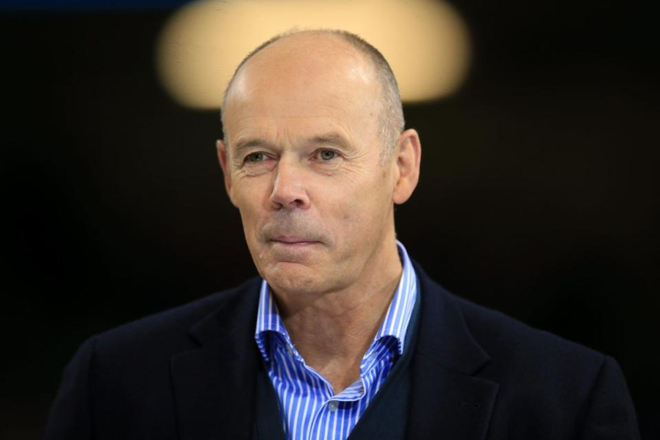 Sir Clive Woodward, pictured, has had his say on Eddie Jones’ sacking (Mike Egerton/PA) (PA Archive)