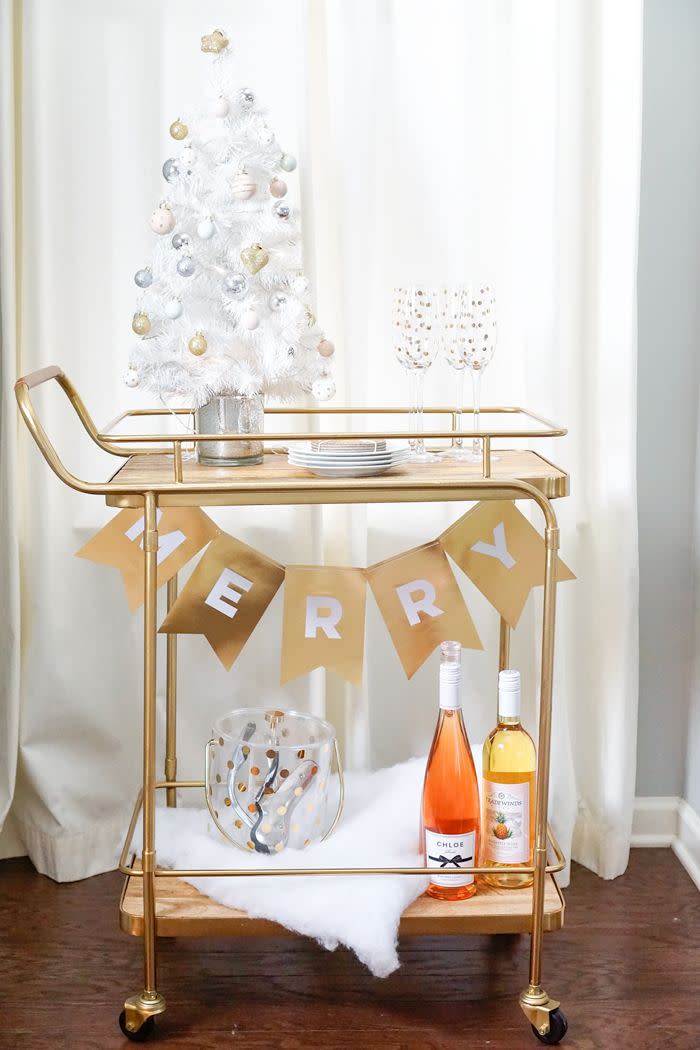 Decorate Your Bar Cart