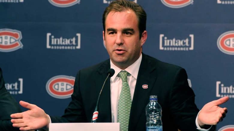 Montreal Canadiens owner Geoff Molson.